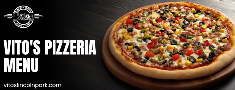 vito's pizzeria menu